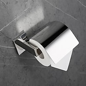 voordelige Toiletrolhouders-toiletrolhouder roestvrij staal gegalvaniseerd en geborsteld badkamerrolhouder wandmontage 1st