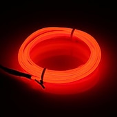 olcso Neon LED-es világítás-9,8 láb 3 m autó lámpa 12 V led hideg lámpák rugalmas el neon huzal automatikus lámpák az autón hideg fénycsíkok vonal belső dekorációs csíkok lámpák lámpák rugalmas neon