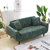 preiswerte Sofabezug-Elastischer Sofabezug Schonbezug Elastischer Couchsessel Zweisitzer 4- oder 3-Sitzer L-förmiges Sofa Möbelschutz Anti-Rutsch-Bezug Weich waschbar (1 Kissenbezug gratis)