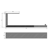 levne Tyče na ručníky-Tyč na ručníky Nový design / Samolepící / kreativita Moderní / tradiční Nerezová ocel / železo 1ks - Koupelnové kroužek na ručník Nástěnná montáž