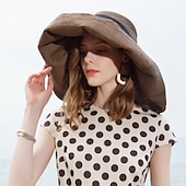 preiswerte Partyhut-Hüte Naturfaser Strohhut Sonnenhut Casual Cocktail Royal Astcot Elegant &amp; Luxuriös Retro Klassisch Mit Bowknot Bändern Kopfbedeckung Kopfbedeckung
