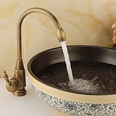 economico Classici-Rubinetto per lavabo da bagno - rubinetti / rubinetteria monocomando monocomando in ottone antico diffuso