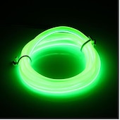 olcso Neon LED-es világítás-9,8 láb 3 m autó lámpa 12 V led hideg lámpák rugalmas el neon huzal automatikus lámpák az autón hideg fénycsíkok vonal belső dekorációs csíkok lámpák lámpák rugalmas neon