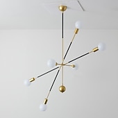 levne Design Sputnik-90 cm designový lustr sputnik kovový lakovaný povrch sputnik moderní 220-240v (žárovka není součástí dodávky)