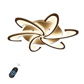 abordables Luces de techo regulables-70 cm regulables luces de empotrar aluminio geometría novedad anodizado led moderno simple 220-240v