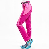 economico Fondi-Per donna Pantaloni da escursionismo Patchwork Estate Primavera Esterno Delicato sulla Pelle Resistente ai Raggi UV Asciugatura Rapida Leggero Pantaloni Nero / arancio Rosa Campeggio / Escursionismo