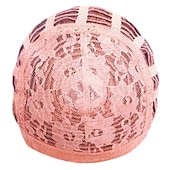 abordables perruque plus âgée-perruques brunes pour femmes perruque synthétique perruque partie latérale bouclée longueur moyenne cheveux synthétiques bruns / bordeaux 16 pouces design à la mode pour femmes femmes synthétiques