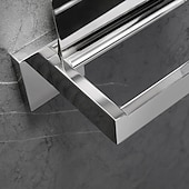 voordelige Toiletrolhouders-toiletrolhouder roestvrij staal gegalvaniseerd en geborsteld badkamerrolhouder wandmontage 1st