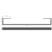 billige Håndklestenger-Håndklestang Nytt Design / Kreativ Moderne / Tradisjonell Metall 1pc - Baderom 1-Håndkle Bar Vægmonteret