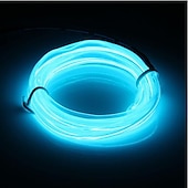 olcso Neon LED-es világítás-9,8 láb 3 m autó lámpa 12 V led hideg lámpák rugalmas el neon huzal automatikus lámpák az autón hideg fénycsíkok vonal belső dekorációs csíkok lámpák lámpák rugalmas neon