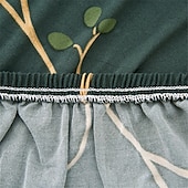 preiswerte Sofabezug-Elastischer Sofabezug Schonbezug Elastischer Couchsessel Zweisitzer 4- oder 3-Sitzer L-förmiges Sofa Möbelschutz Anti-Rutsch-Bezug Weich waschbar (1 Kissenbezug gratis)