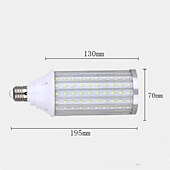 halpa LED-maissilamput-1kpl 60w led-valaistus alumiiniseoksen maissin lamppu korostaa energiatehokkaita huonekaluja ei salamaa e27 valkoinen lämmin valkoinen 85-265 v