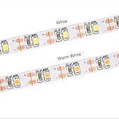 tanie Lampki na taśmie USB-2m 6.6ft usb elastyczne paski świetlne led 120 diod led 2835 smd ciepły biały zimny biały samoprzylepne tło tv 5v