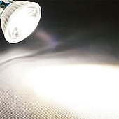 olcso Izzók-10db 5w led spotlámpa izzó 500lm gu10 cob szabályozható dekoratív meleg hideg fehér 50w halogén megfelelő 220-240v