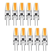 お買い得  LEDバイピンライト-kwb 10ピース3ワットg4 ledバイピンベース12ボルト電球暖かい白と白ハロゲンg4 30ワットled交換
