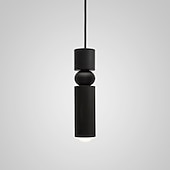 economico Luci Isola cucina-6 cm luci a sospensione a led isola luci design singolo cilindro in metallo galvanizzato moderno 220-240v