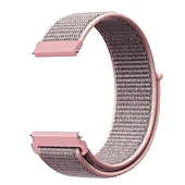 זול להקות שעונים של Fitbit-צפו בנד ל פיטביט Versa 2 / Versa Lite / Versa SE / Versa בד ניילון תַחֲלִיף רצועה רך נושם לולאת ספורט צמיד