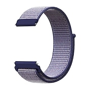 זול להקות שעונים של Fitbit-צפו בנד ל פיטביט Versa 2 / Versa Lite / Versa SE / Versa בד ניילון תַחֲלִיף רצועה רך נושם לולאת ספורט צמיד