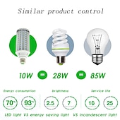 halpa LED-maissilamput-1kpl 60w led-valaistus alumiiniseoksen maissin lamppu korostaa energiatehokkaita huonekaluja ei salamaa e27 valkoinen lämmin valkoinen 85-265 v