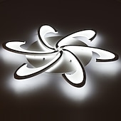 abordables Luces de techo regulables-70 cm regulables luces de empotrar aluminio geometría novedad anodizado led moderno simple 220-240v