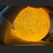 economico Lucine notturne per bambini e neonati-3d lampada luna 16 colori cambia galassia luna led luce notturna telecomando usb&amp;amp;regali touch control per ragazze ragazzi bambini donne compleanno
