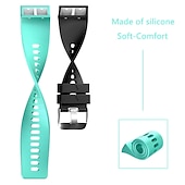 economico Cinturini per orologi Garmin-Cinturino per orologio Garmin Forerunner 35, cinturino di ricambio in silicone per Approach S10, cinturino sportivo traspirante