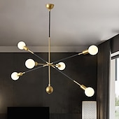 levne Design Sputnik-90 cm designový lustr sputnik kovový lakovaný povrch sputnik moderní 220-240v (žárovka není součástí dodávky)