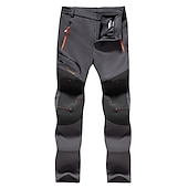 abordables Fondos-Hombre Pantalones para senderismo Pantalones con forro polar Pantalones de protección Invierno Al aire libre Mantiene abrigado Resistente al Viento Forro Polar Resistente a la lluvia Pantalones