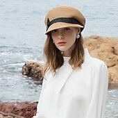 Недорогие Шляпы для вечеринки-Соломенные шляпы с С плетеными ремешками 1шт Повседневные / Кубок Мельбурна Заставка