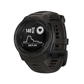 abordables Correas de reloj Garmin-Ver Banda para Garmin Instinct Crossover / Tide / Esports / Solar / Tactical, Instinct 2 Tactical / Surf / Solar, Instinct Silicona Reemplazo Correa Ajuste rápido 22 mm Elástico Transpirable Correa