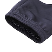 preiswerte Radtrikot Herren-Arsuxeo Herren Langarm Fahrradtrikot Winter Polyester Dunkelgrau Weiß Grau Volltonfarbe Fahhrad Trikot / Radtrikot Bergradfahren Straßenradfahren Reflexstreiffen Tasche auf der Rückseite Sport