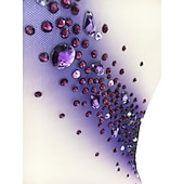 halpa Taitoluistelupuvut-Taitoluistelupuku Naisten Tyttöjen Luistimet Hameet Asut Keltainen &amp; Keltainen Tummanpunainen Tumma laivastonsininen Avoin selkä Spandex Venyvä langa Erittäin elastinen Kouluts Harjoittelu Kilpailu