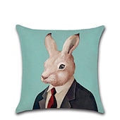 baratos estilo animal-capa de almofada 1 unidade quadrada decorativa macia capa de travesseiro capa de almofada capa de almofada para sofá-cama de qualidade superior mashine lavável pacote de 1 para sofá sofá-cama cadeira