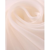 abordables Châles-châles femmes écharpes d&#039;invité de mariage écharpes pour femmes châles écharpes protection solaire sans manches imitation soie enveloppes de mariage avec couleur pure pour la fête printemps&amp;amp;