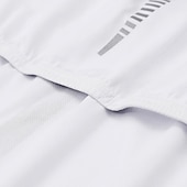 preiswerte Radtrikot Herren-Arsuxeo Herren Langarm Fahrradtrikot Winter Polyester Dunkelgrau Weiß Grau Volltonfarbe Fahhrad Trikot / Radtrikot Bergradfahren Straßenradfahren Reflexstreiffen Tasche auf der Rückseite Sport