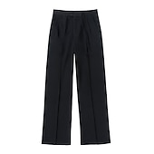 Недорогие Брюки-Латино Брюки Рюши / сборки Муж. Учебный Выступление Завышенная талия Полиэфир Хлопок