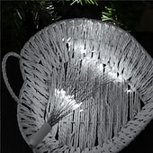 economico Striscie luci a batteria-eleganti luci per fuochi d&#039;artificio impermeabili per feste di matrimonio all&#039;aperto - 180 luci a forma di stella a led in filo di rame scintillanti, 8 modalità, luci sospese con telecomando per