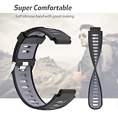 cheap Garmin Watch Bands-Watch Band for Garmin Forerunner 735XT / 630/620/235/230/220 Approach S20 / S6 / S5 Silicone Replacement  Strap Breathable Sport Band Wristband