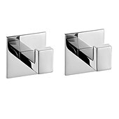 billige Garderobekroker-Krok Nytt Design / Selvklebende / Kreativ Moderne Metall 2pcs - Baderom Vægmonteret