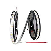 abordables Bandes lumineuses étanches-ZDM® 10m bandes lumineuses LED Ruban LED Flexibles 600 LED SMD5050 10mm 1pc Blanc Chaud Blanc Froid Rouge Découpable Design nouveau Décorative 12 V  Auto-Adhésives