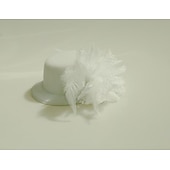 preiswerte Faszinator-Tüll-/Feder-Fascinators Kentucky Derby-Hut mit 1 Stück Kopfschmuck für Hochzeit/besondere Anlässe/Teeparty