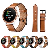 levne Pásky na hodinky Garmin-Pásek hodinek pro Garmin Forerunner 265 255 Active 5 Venu 3 2 Plus Vivoactive 4 3 Vivomove Sport Approach S42 S40 20mm 22mm Pravá kůže Výměna, nahrazení Popruh 20mm 22mm Kožená smyčka Náramek