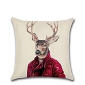 baratos estilo animal-capa de almofada 1 unidade quadrada decorativa macia capa de travesseiro capa de almofada capa de almofada para sofá-cama de qualidade superior mashine lavável pacote de 1 para sofá sofá-cama cadeira