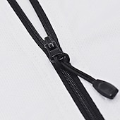 preiswerte Radtrikot Herren-Arsuxeo Herren Langarm Fahrradtrikot Winter Polyester Dunkelgrau Weiß Grau Volltonfarbe Fahhrad Trikot / Radtrikot Bergradfahren Straßenradfahren Reflexstreiffen Tasche auf der Rückseite Sport