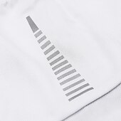 preiswerte Radtrikot Herren-Arsuxeo Herren Langarm Fahrradtrikot Winter Polyester Dunkelgrau Weiß Grau Volltonfarbe Fahhrad Trikot / Radtrikot Bergradfahren Straßenradfahren Reflexstreiffen Tasche auf der Rückseite Sport