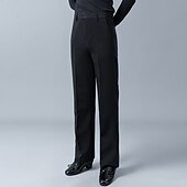 お買い得  パンツ-ラテンダンス パンツ フリル 男性用 訓練 性能 ハイウエスト POLY コットン