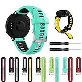 cheap Garmin Watch Bands-Watch Band for Garmin Forerunner 735XT / 630/620/235/230/220 Approach S20 / S6 / S5 Silicone Replacement  Strap Breathable Sport Band Wristband