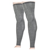 abordables Calientabrazos y calentadores-1 Par Arsuxeo Calentadores de la pierna / Polainas Color sólido Ligero Filtro Solar UPF 50 Bicicleta Negro Blanco Verde claro Poliéster Elastán Invierno para Hombre Mujer Adulto Bicicleta de Pista