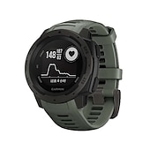 abordables Correas de reloj Garmin-Ver Banda para Garmin Instinct Crossover / Tide / Esports / Solar / Tactical, Instinct 2 Tactical / Surf / Solar, Instinct Silicona Reemplazo Correa Ajuste rápido 22 mm Elástico Transpirable Correa