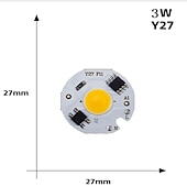 tanie Akcesoria LED-Lampa led 3 w 5 w 7 w 9 w cob chip 220 v inteligentny ic nie ma potrzeby żarówki led dla powodzi światła reflektorów diy oświetlenie zimny biały ciepły biały